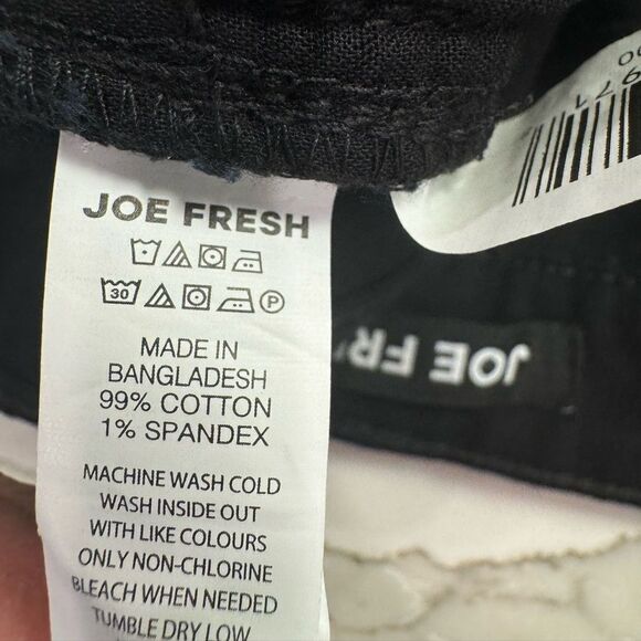 Joe Fresh Jean shorts black size 30 denim - Picture 4 of 5